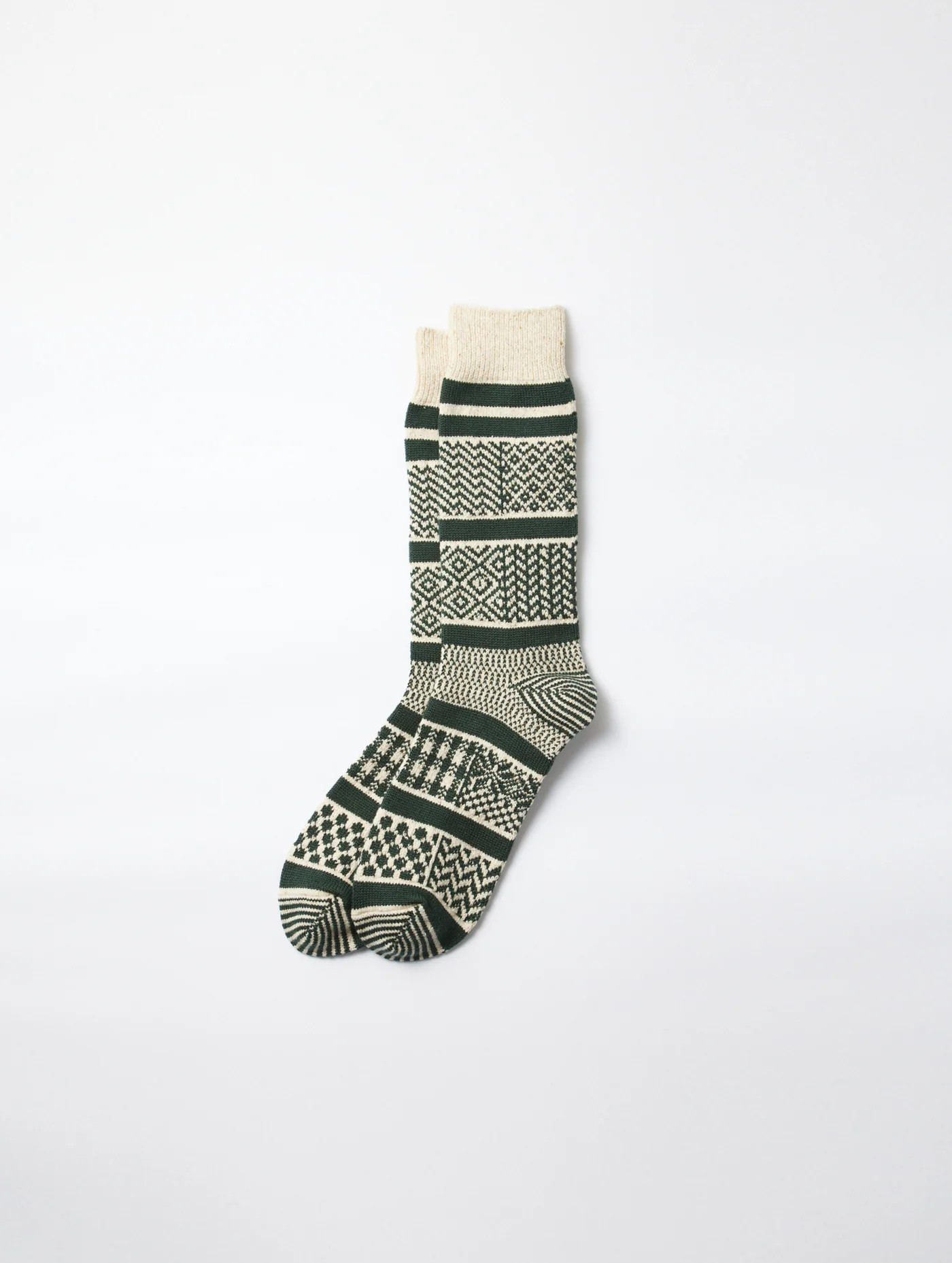 Multi Jacquard Crew Socks | Alex Mill