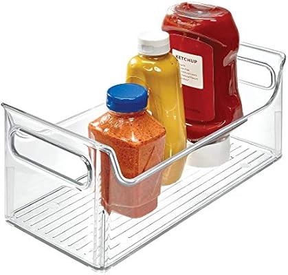 InterDesign Fridge Binz Portable Condiment Caddy, Clear | Amazon (UK)