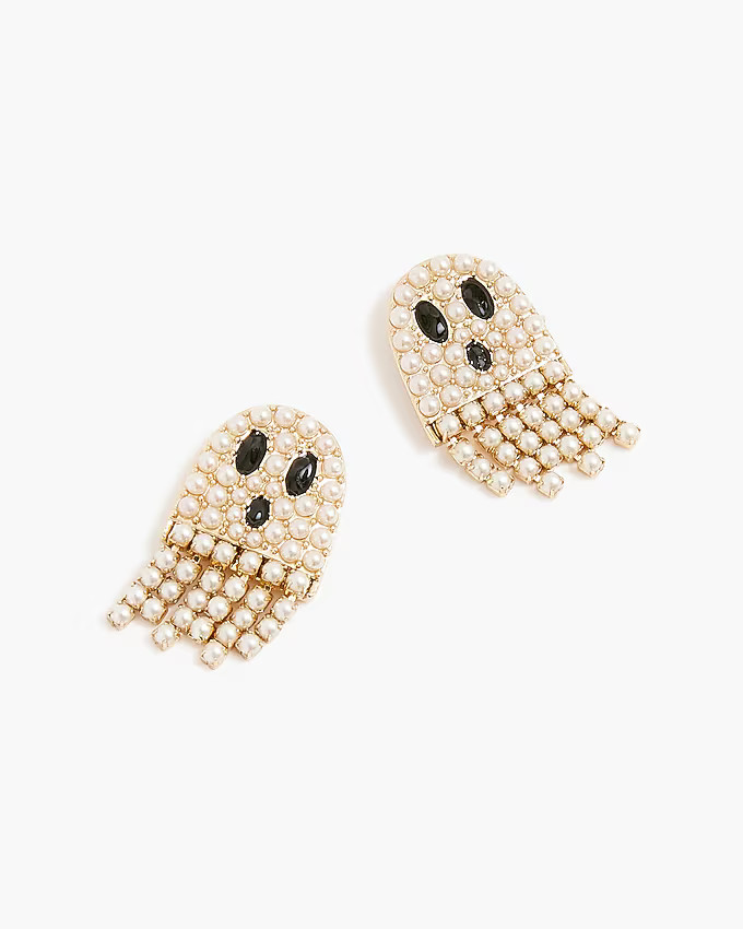 Pearl ghost stud earrings | J.Crew Factory