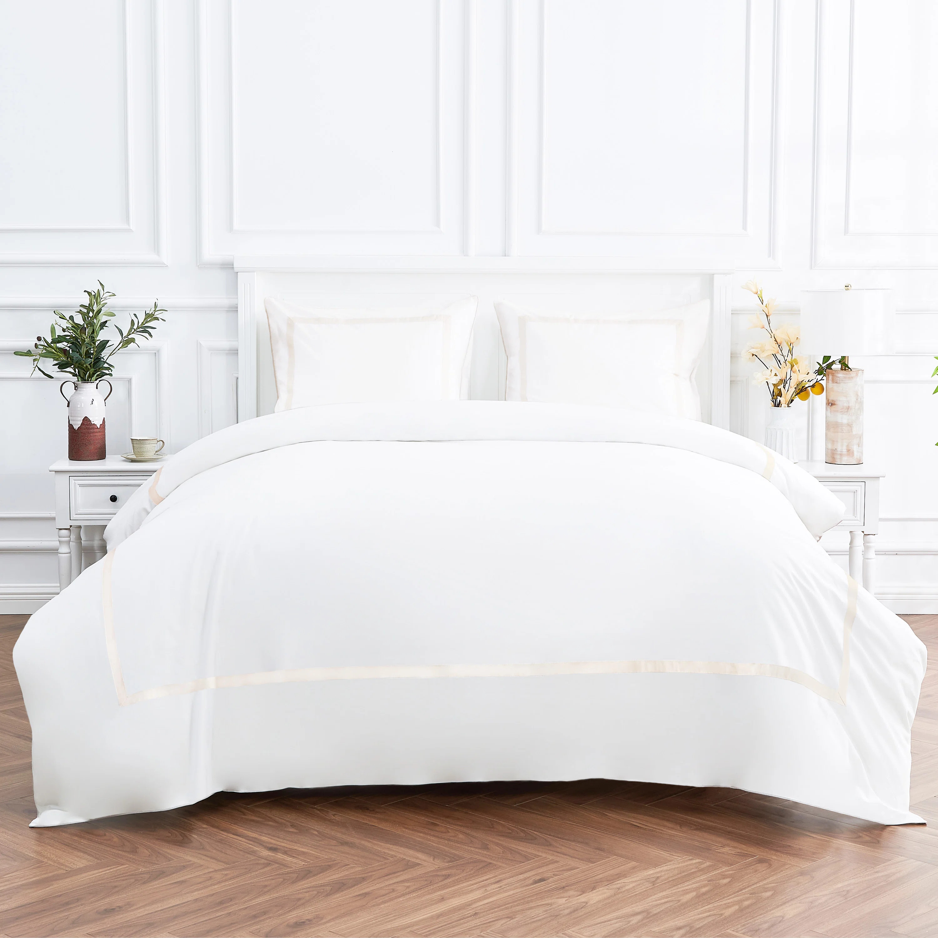 CLASSIC DOUBLE BORDER DUVET SET | Wayfair North America