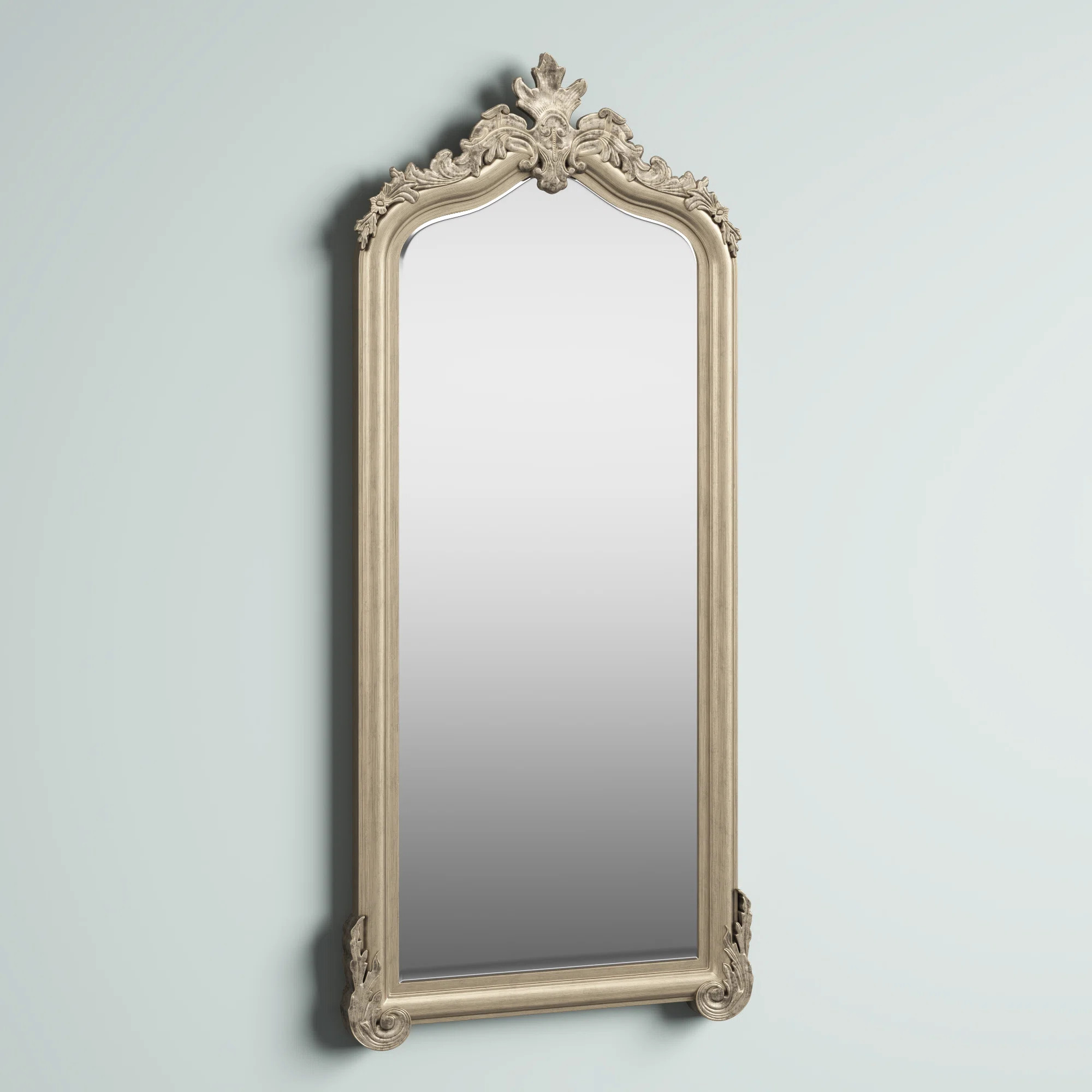 Tressie Solid Wood Flat Mirror | Wayfair North America