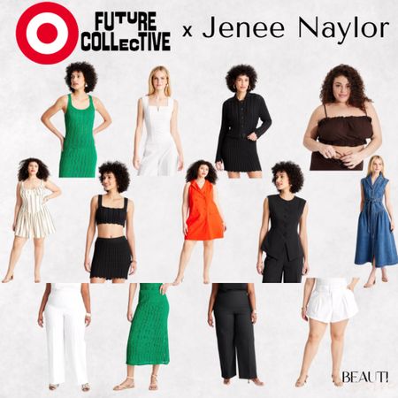 I’m obsessed with the new @target Future Collective x Jenee Naylor collab! So many cute spring to summer looks 🌤️😎 #target #futurecollective 

#LTKPlusSize #LTKStyleTip #LTKFindsUnder50