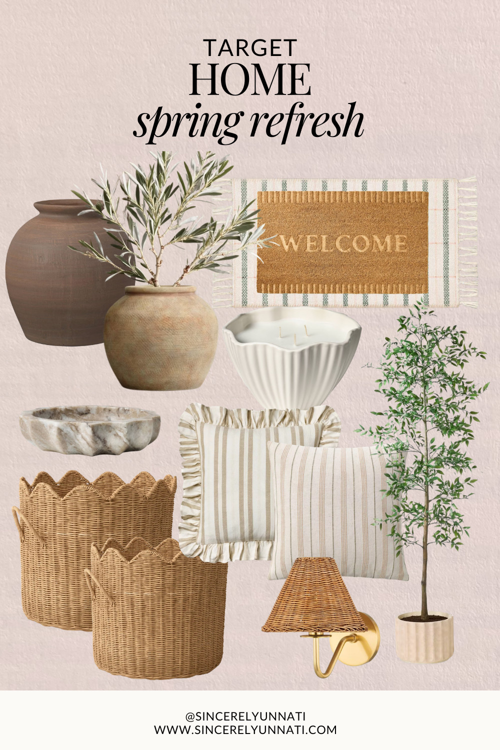 Spring Home Refresh 

Found the prettiest Target home sale finds — fresh spring bedding, neutral throw pillows, cozy textured blankets, and affordable home decor that instantly makes your space feel lighter and brighter.

Hearth & Home with Magnolia, Threshold

#targethome #springhomedecor #targetfinds #bedroomrefresh #targetstyle #affordablehome #springdecor #homerefresh 

 #LTKSeasonal #LTKHome #LTKSaleAlert