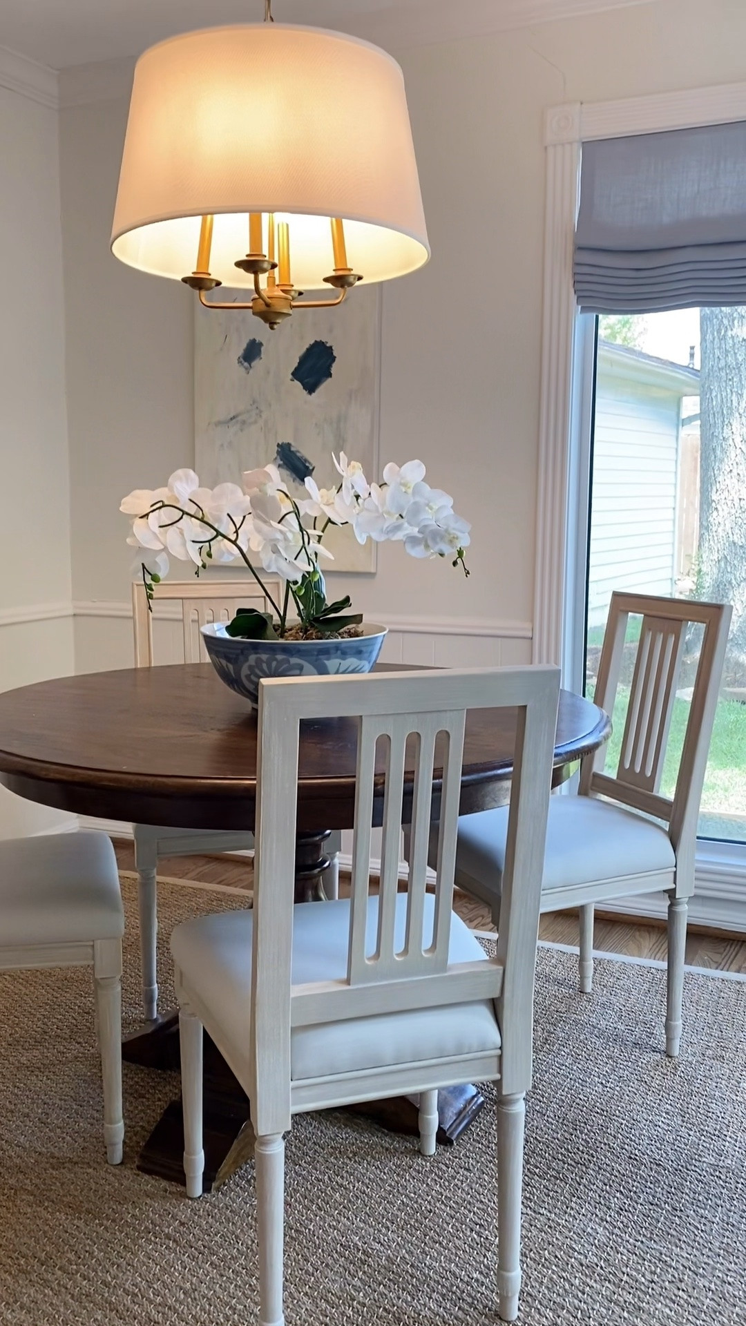 Loved these chairs so much I just ordered more for the new breakfast room! They are currently on sale and there is a code on their website for free shipping! Linking other items or similar options 

Ballard designs