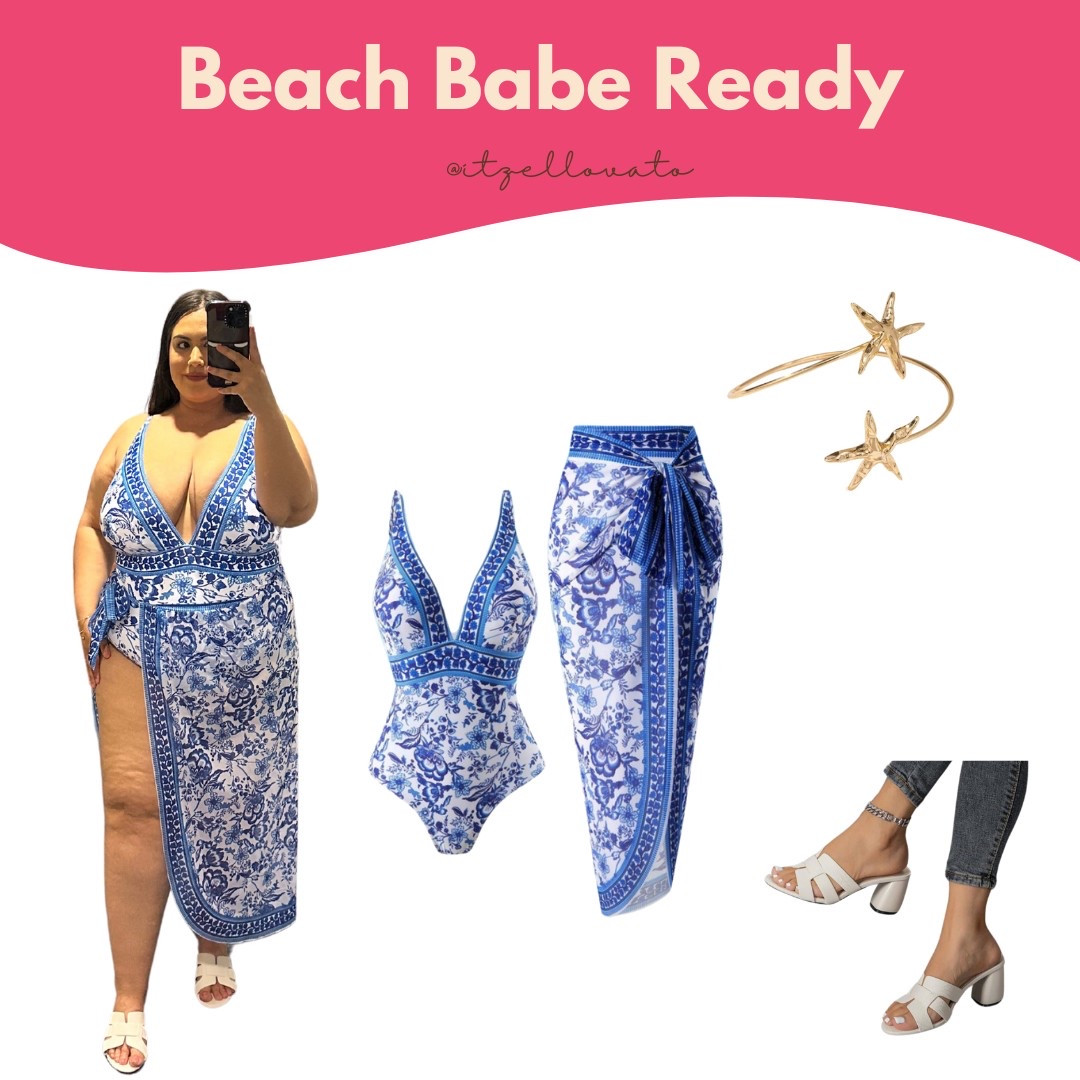 Beach Babe Ready. Summer swimsuit. 

#LTKPlusSize #LTKStyleTip #LTKMidsize