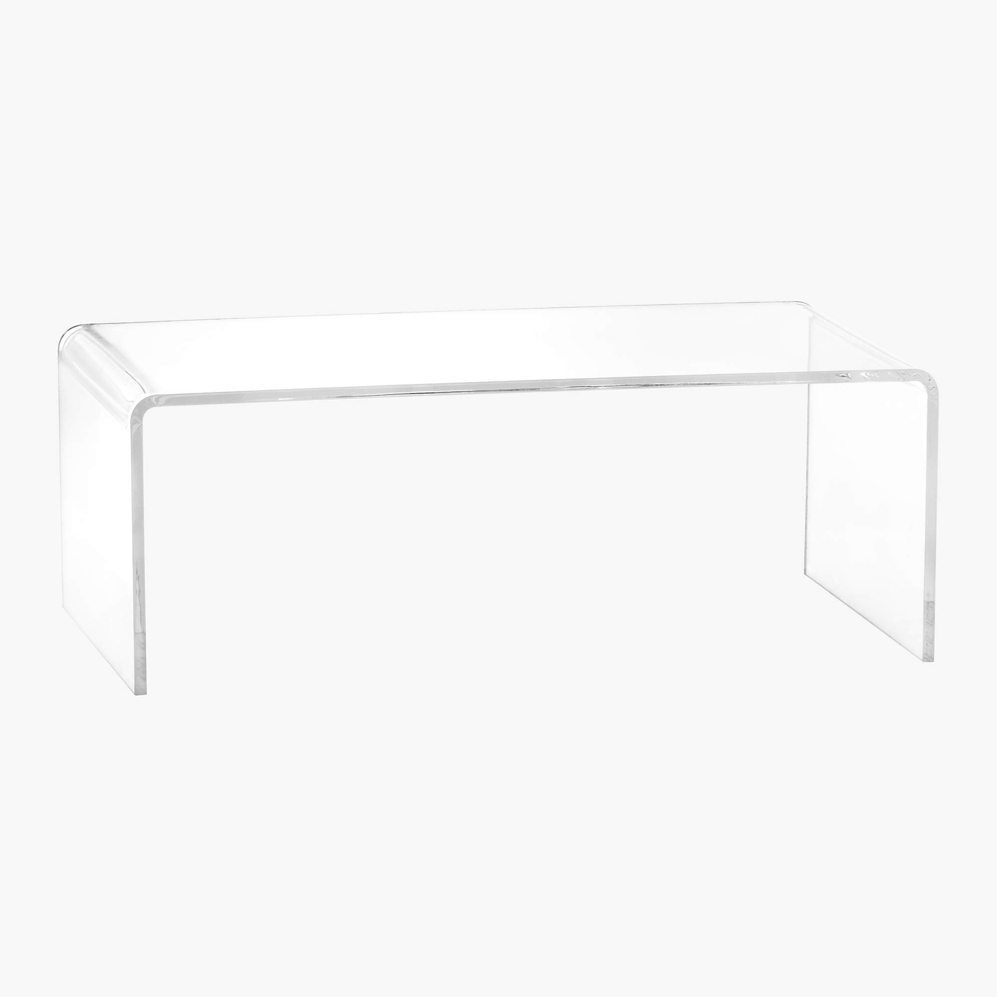 Peekaboo Acrylic Coffee Table + Reviews | CB2 | CB2