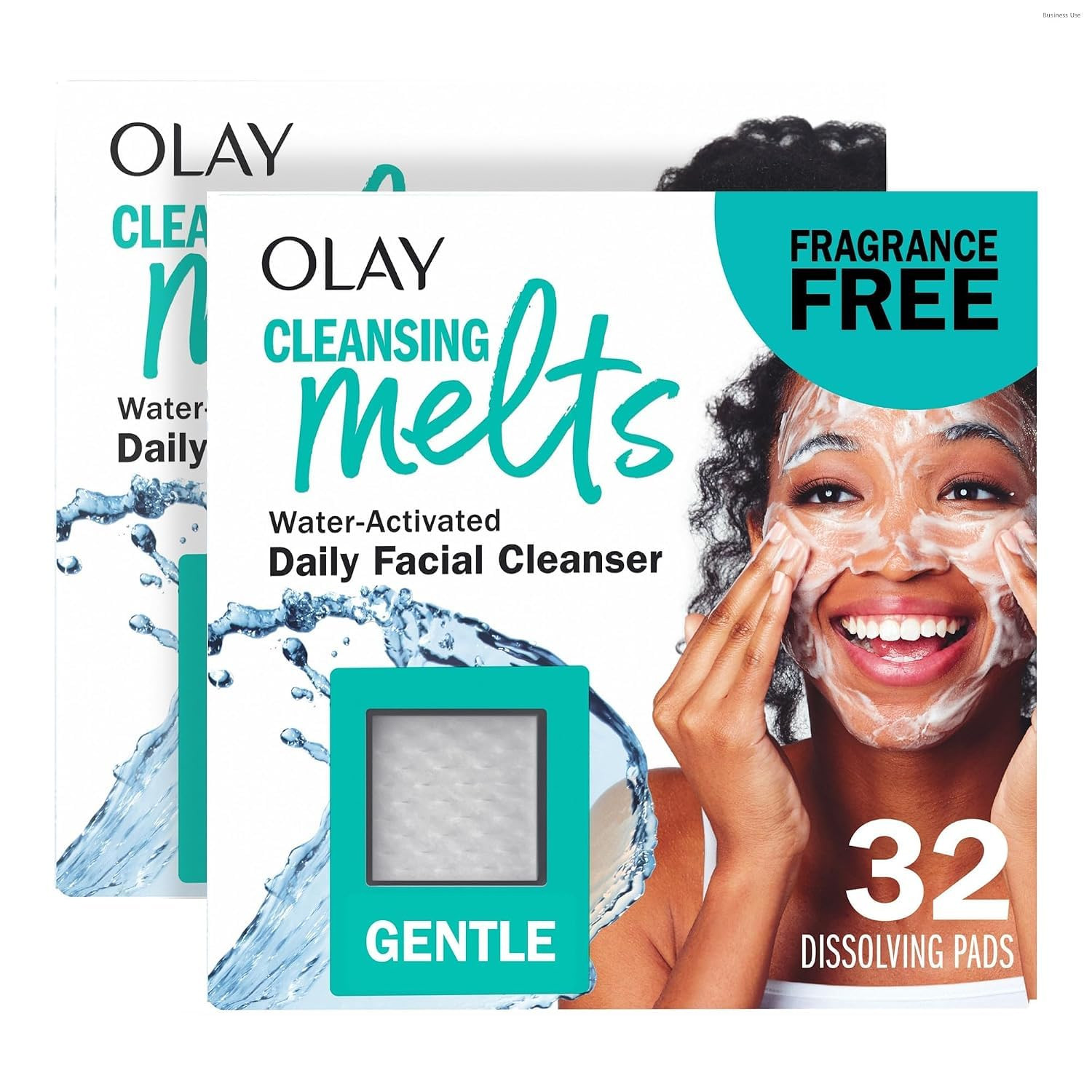 Olay Face Wash, Gentle Cleansing Melts, Fragrance-Free, Daily Use Cleanser, For All Skin Types, Travel Size, Water-Activated to Clean, Tone, and Refresh, 64ct (2 Pack x 32ct) | Amazon (US)