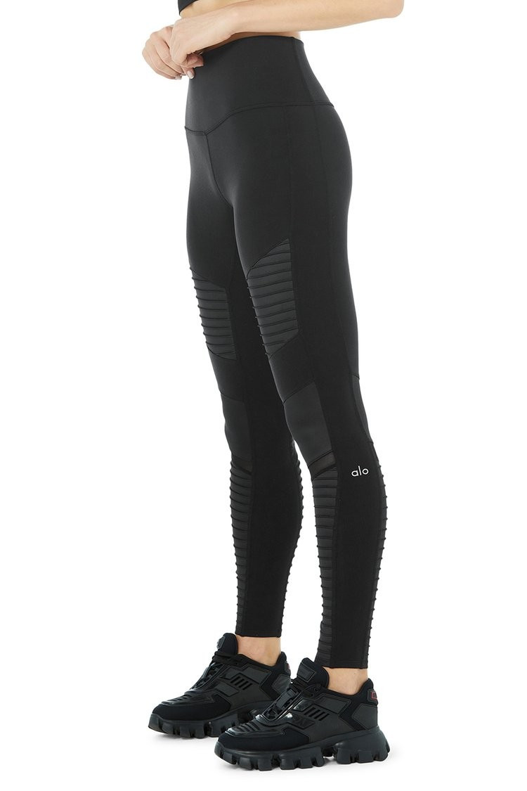 High-Waist Moto Legging | Alo Yoga (US)