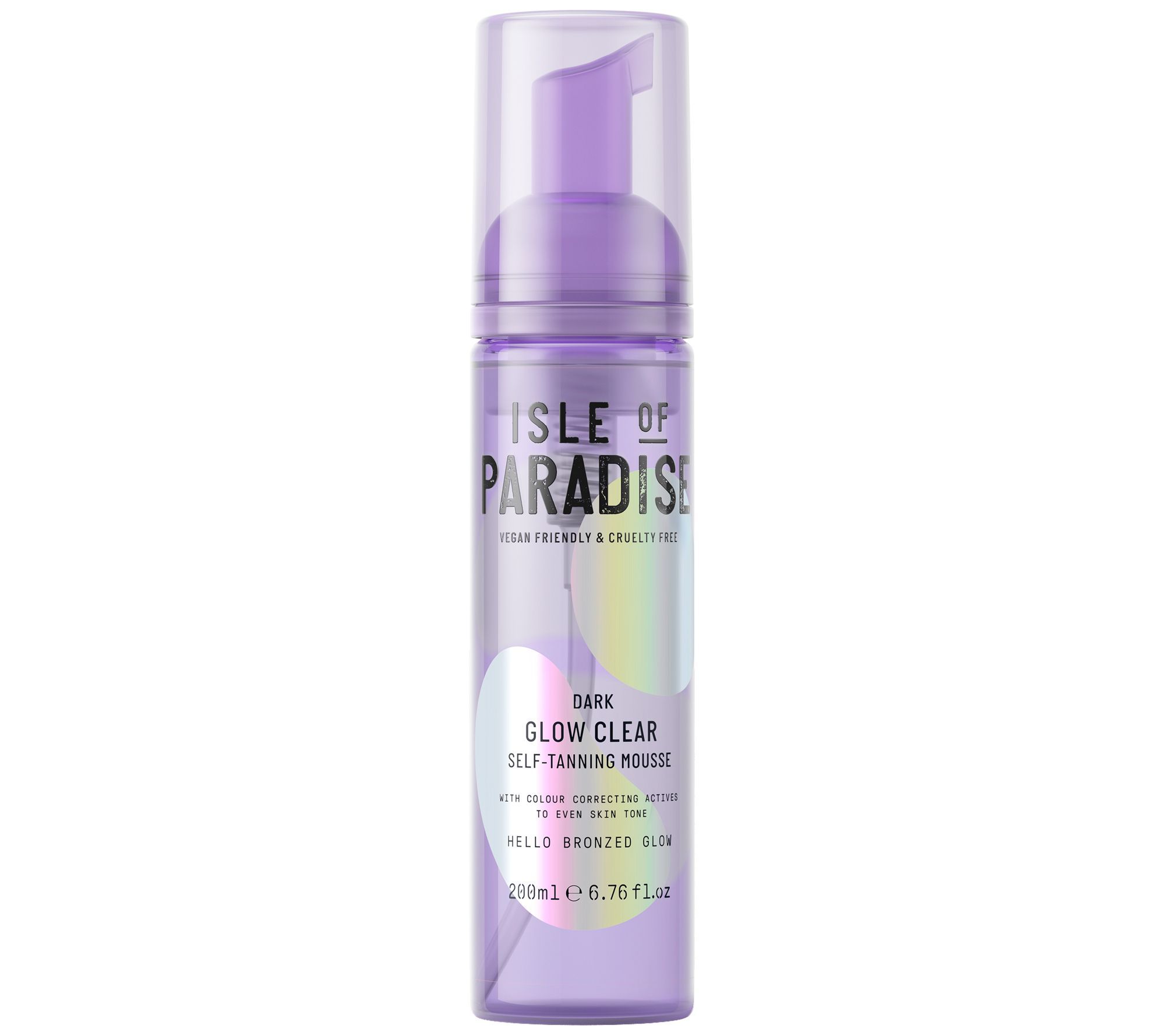Isle of Paradise Glow Clear Self-Tanning Mousse | QVC
