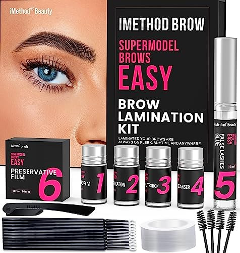 iMethod Eyebrow Lamination Kit - Brow Lamination Kit, DIY Eye Brow Perm Kit at Home, Long Lasting... | Amazon (US)