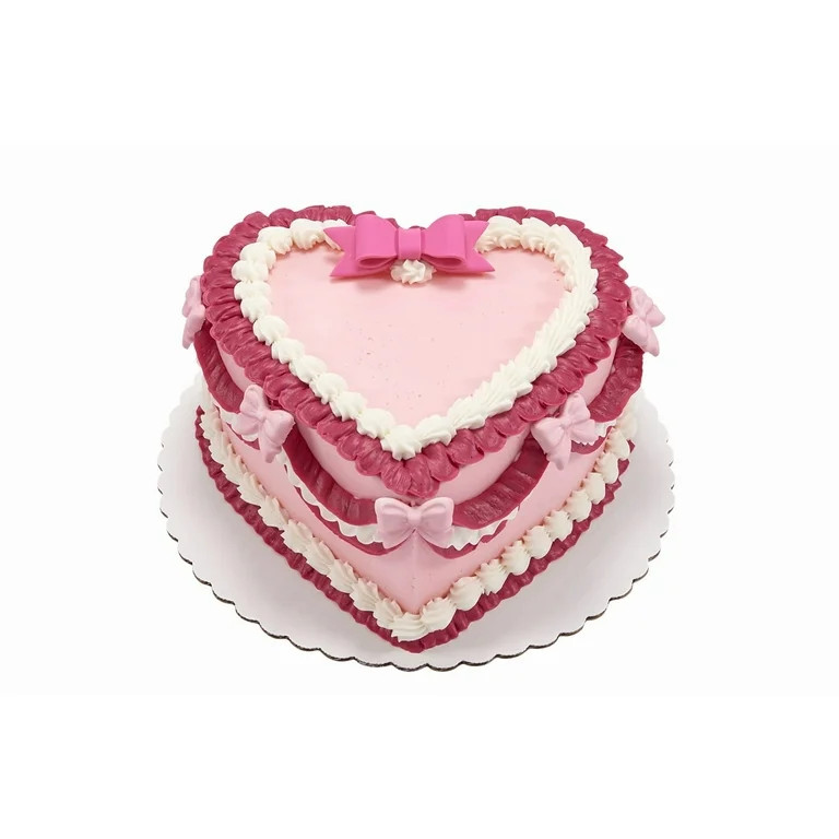 Welcome Baby Girl Heart Cake | Walmart (US)
