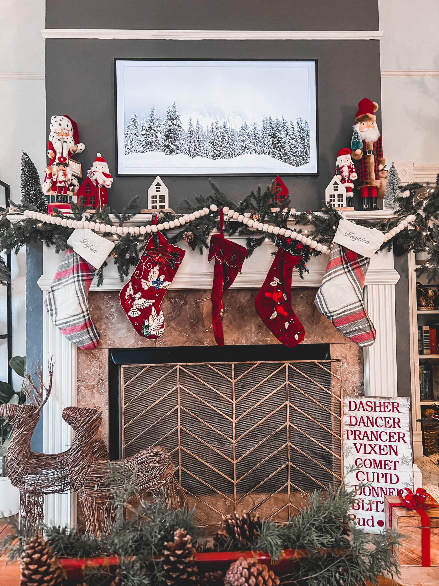 Christmas decor Amazon frame tv on sale Black Friday 