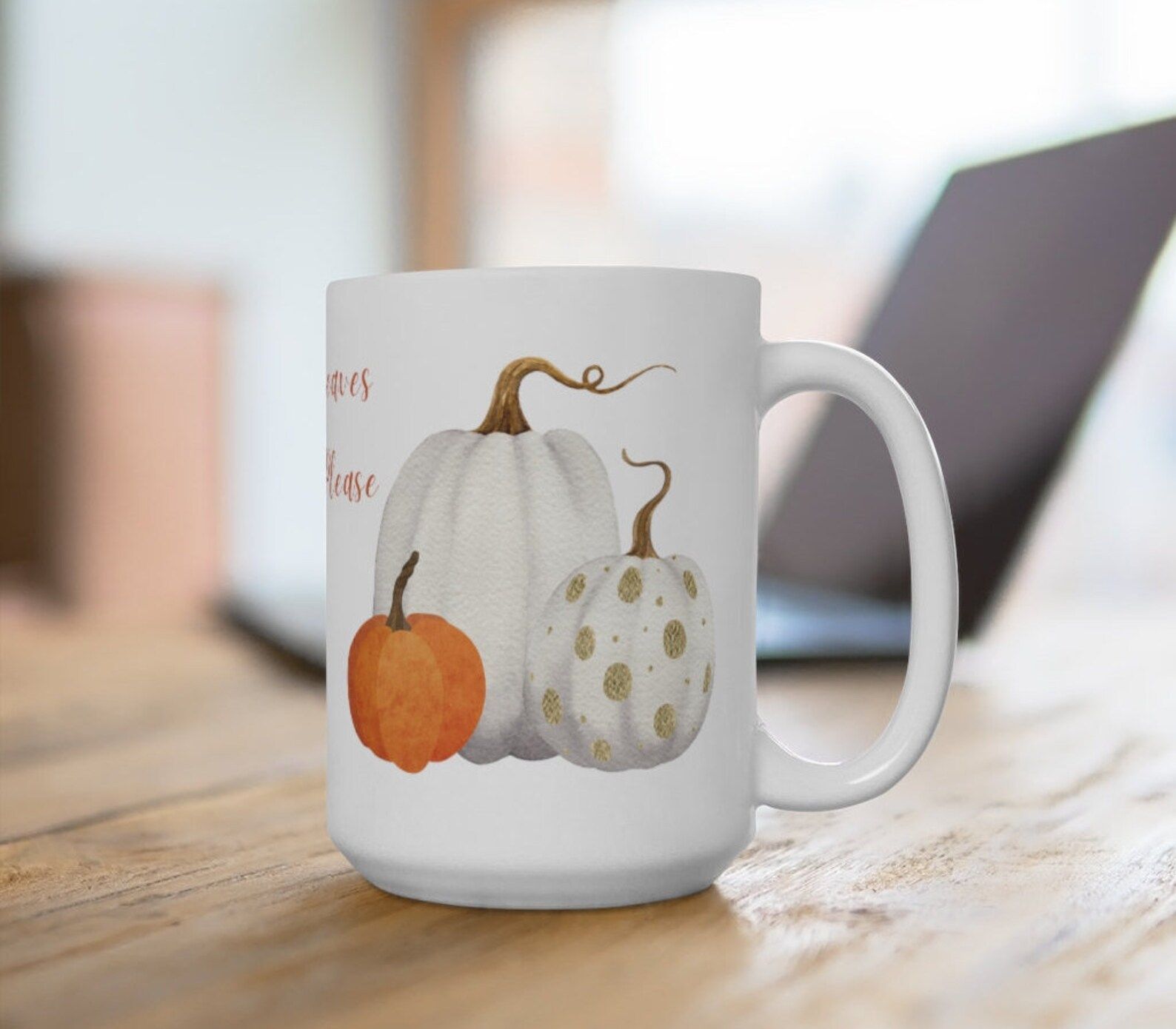 Autumn Leaves and Pumpkins Please Mug, Pumpkin Mug, Pumpkin Mug,  Gift for Her, housewarming gift... | Etsy (US)