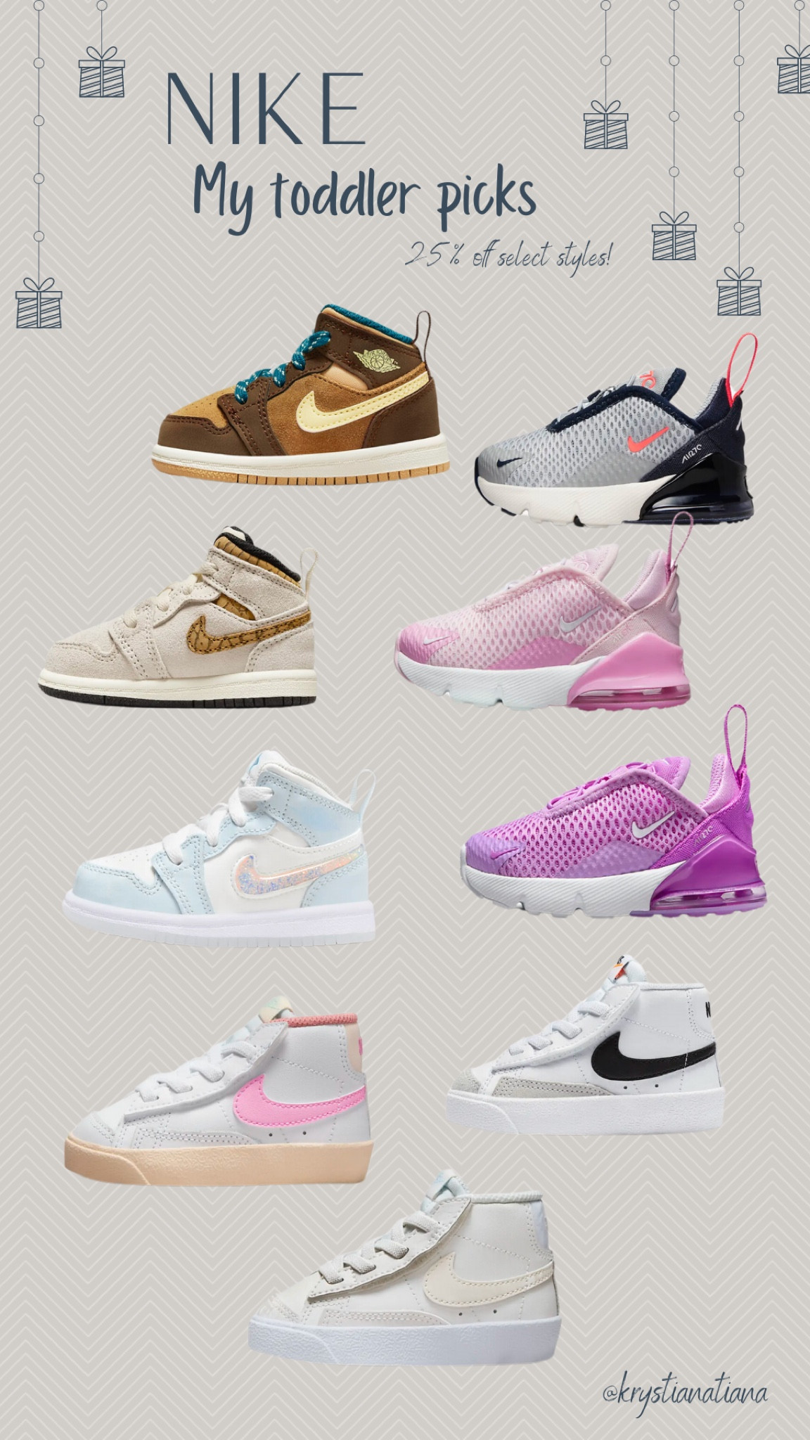 Use code “Celebrate” for 25% off select styles in the app! Ends tonight!










Toddler, Nikes, Toddler Shoes, Fashion 

#LTKkids #LTKGiftGuide #LTKsalealert