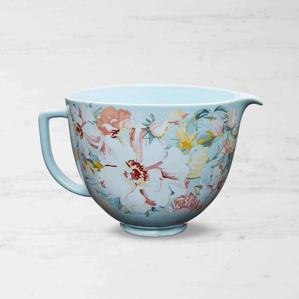 KitchenAid® 5-Qt. Ceramic Bowl, White Gardenia | Williams-Sonoma