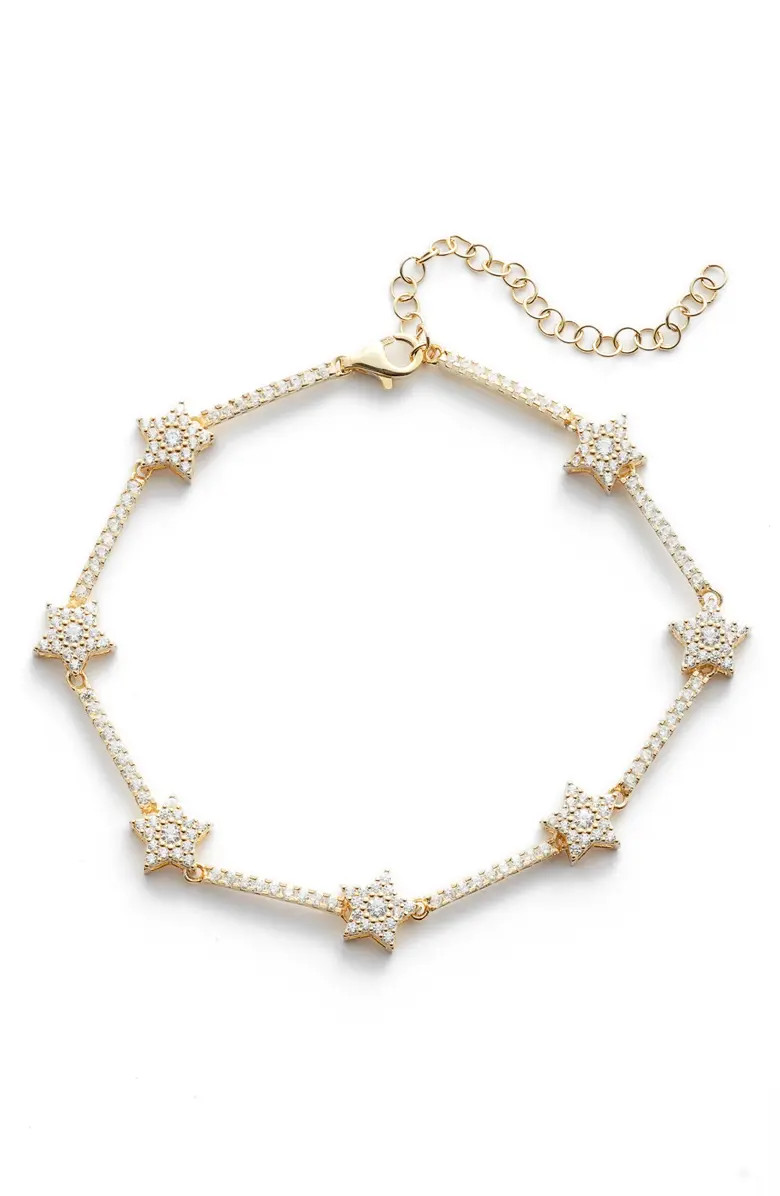 Pavé Star Station Tennis Bracelet | Nordstrom