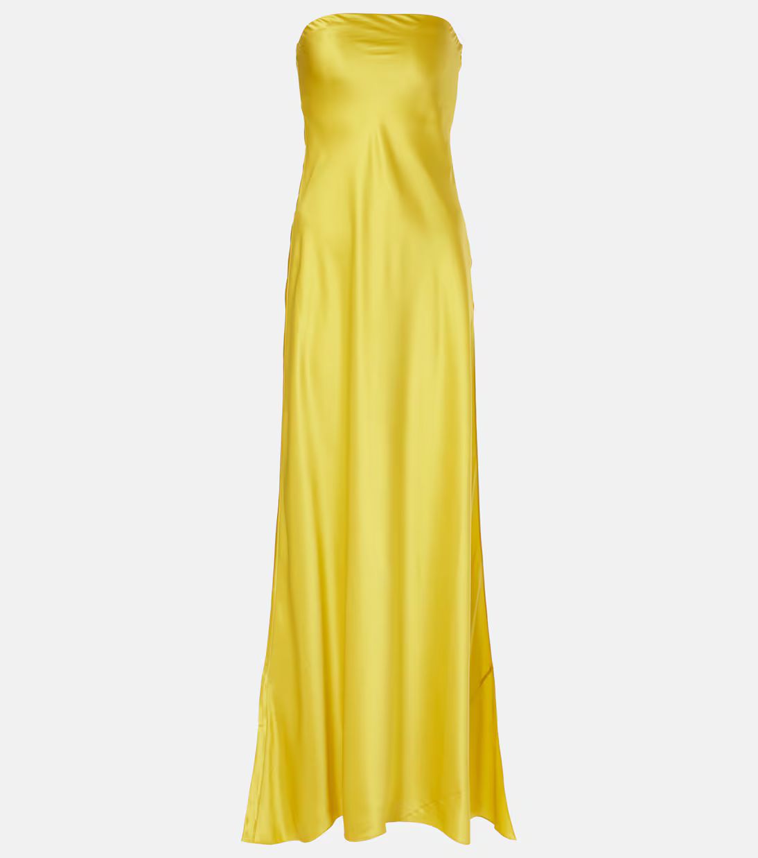 Filo strapless silk satin gown | Mytheresa (US/CA)