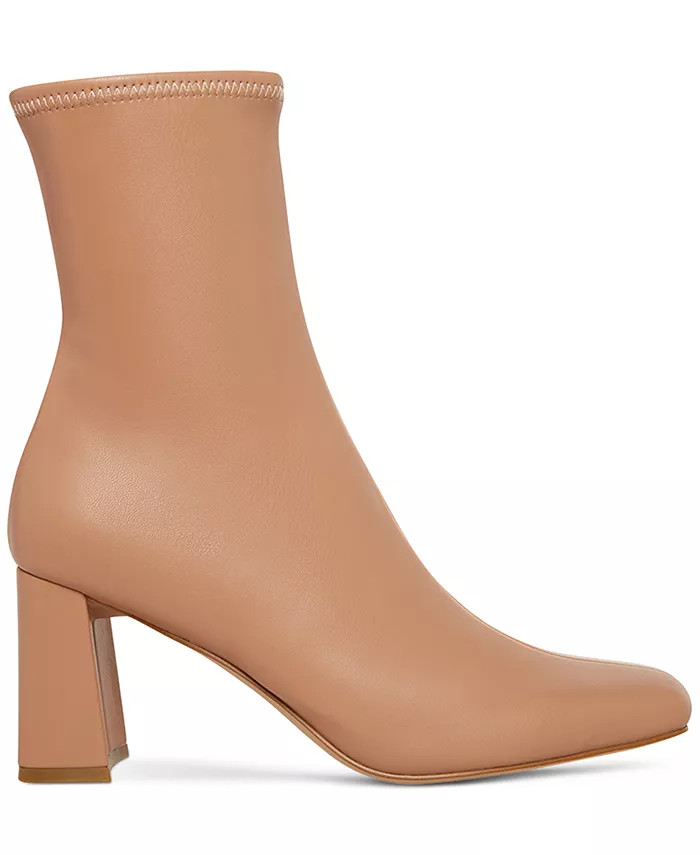 Steve Madden Women's Harli Square-Toe Stretch Sock Booties - Macy's | Macys (US)