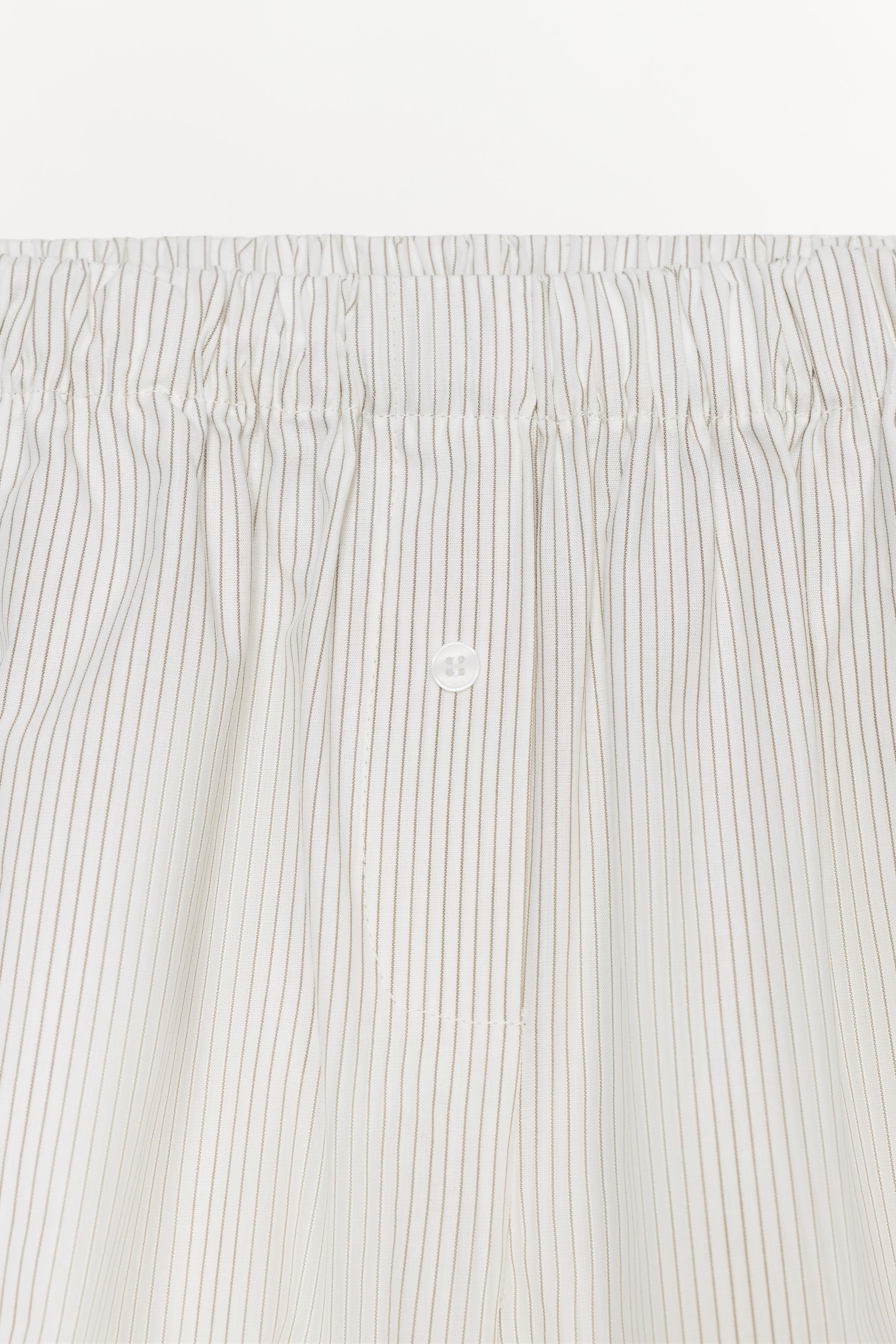 STRIPED POPLIN BERMUDA SHORTS | Zara UK