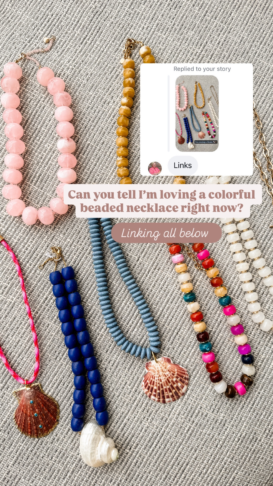 Clearly I’m very into statement necklaces lately! 😍

Loverly Grey, statement necklace, Amazon, summer jewelry, beaded necklace 

#LTKSeasonal