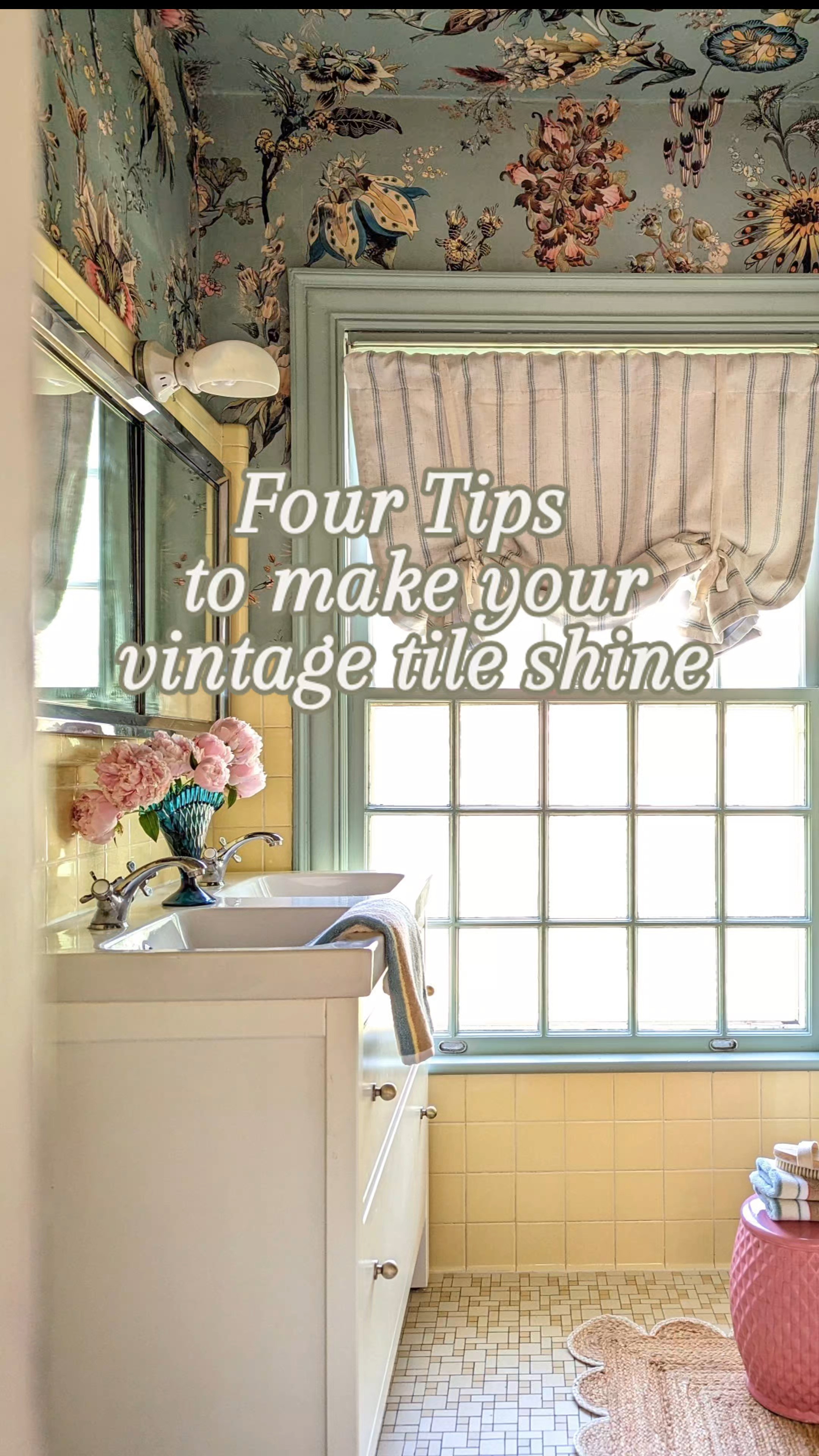 Cute rug, paint, and wallpaper fixes everything.

#LTKHome