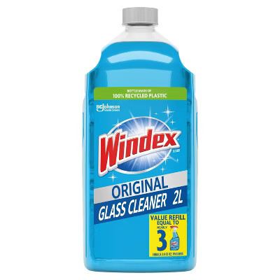 Windex Glass Cleaner Original Blue Refill Bottle | Target
