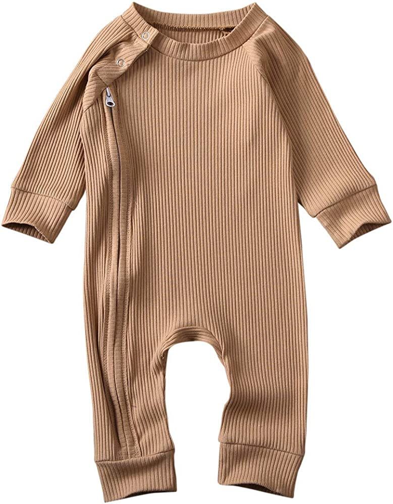 Newborn Summer Baby Boy Girl Rompers Bodysuit Jumpsuit Playsuit One Piece Outfit Clothes | Amazon (US)