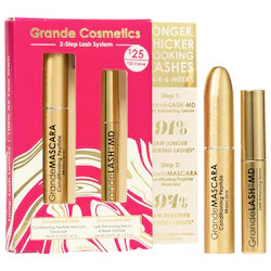 Grande Cosmetics 2-Step Lash System Mini GrandeLASH-MD & GrandeMASCARA | Sephora (US)