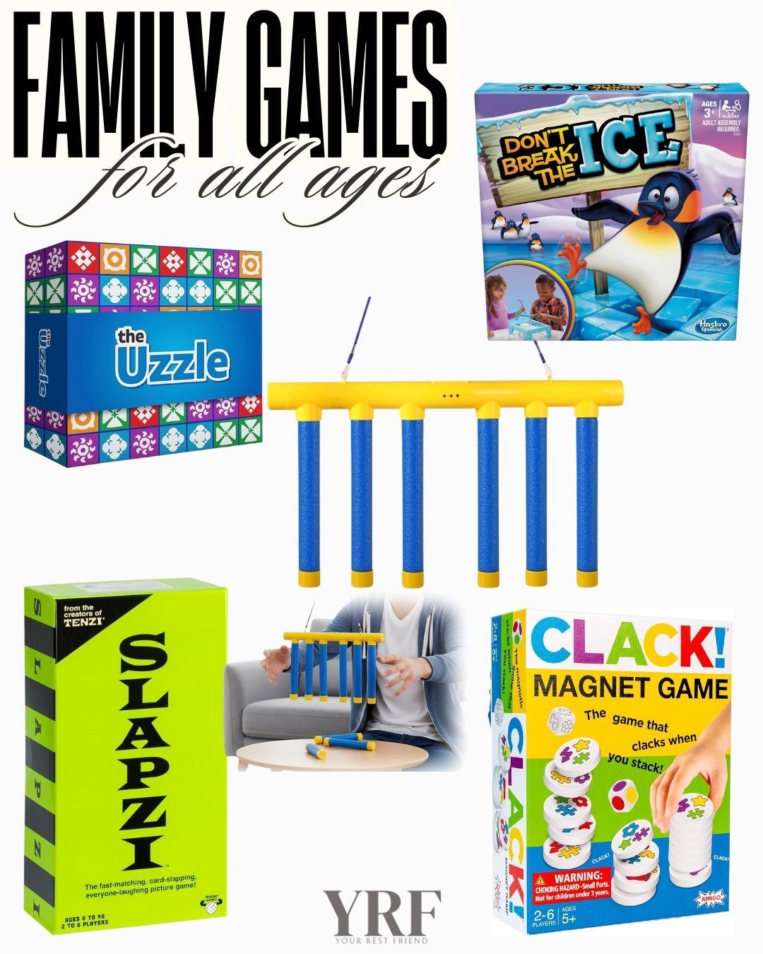Family-friendly games everyone can play. From Uzzle to Drop the Stick, these picks make game night fun for all ages and are perfect for gifting or adding to your family collection.

#FamilyGameNight #GamesForAllAges #LTKFinds #AmazonFinds #FamilyFun #GameNightFavorites #KidsActivities #BoardGames #FamilyTime #LTKHome #AmazonToys #GiftIdeasForFamilies #HolidayGifts


#LTKGiftGuide #LTKKids #LTKmomlife