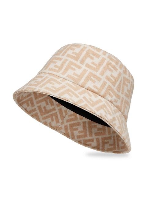 Logo-Print Stretch Wool Bucket Hat | Saks Fifth Avenue