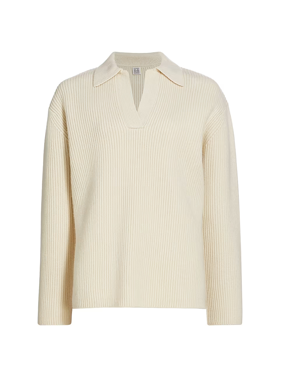 Wool & Cashmere Polo Sweater | Saks Fifth Avenue