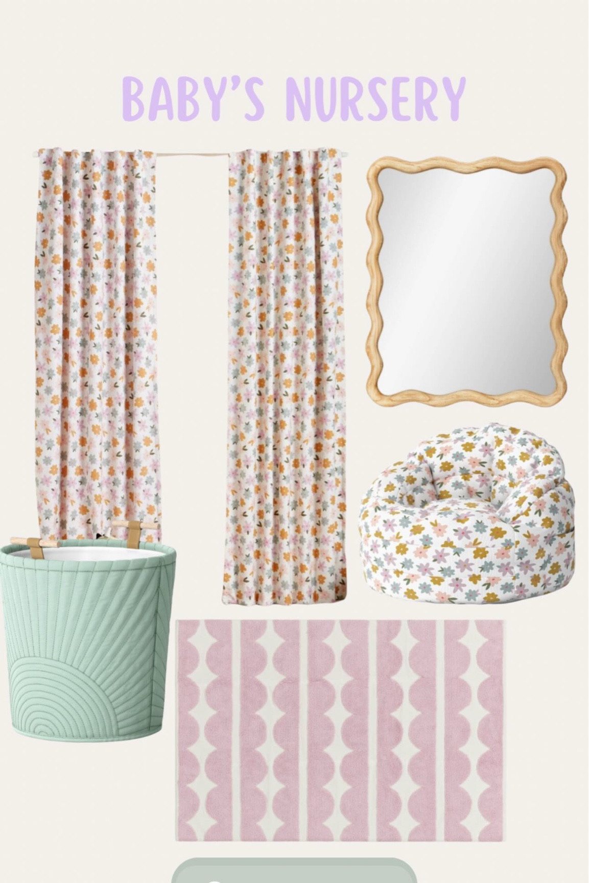 Baby girl nursery- whimsical floral 🌸💜

#LTKBaby #LTKKids #LTKHome