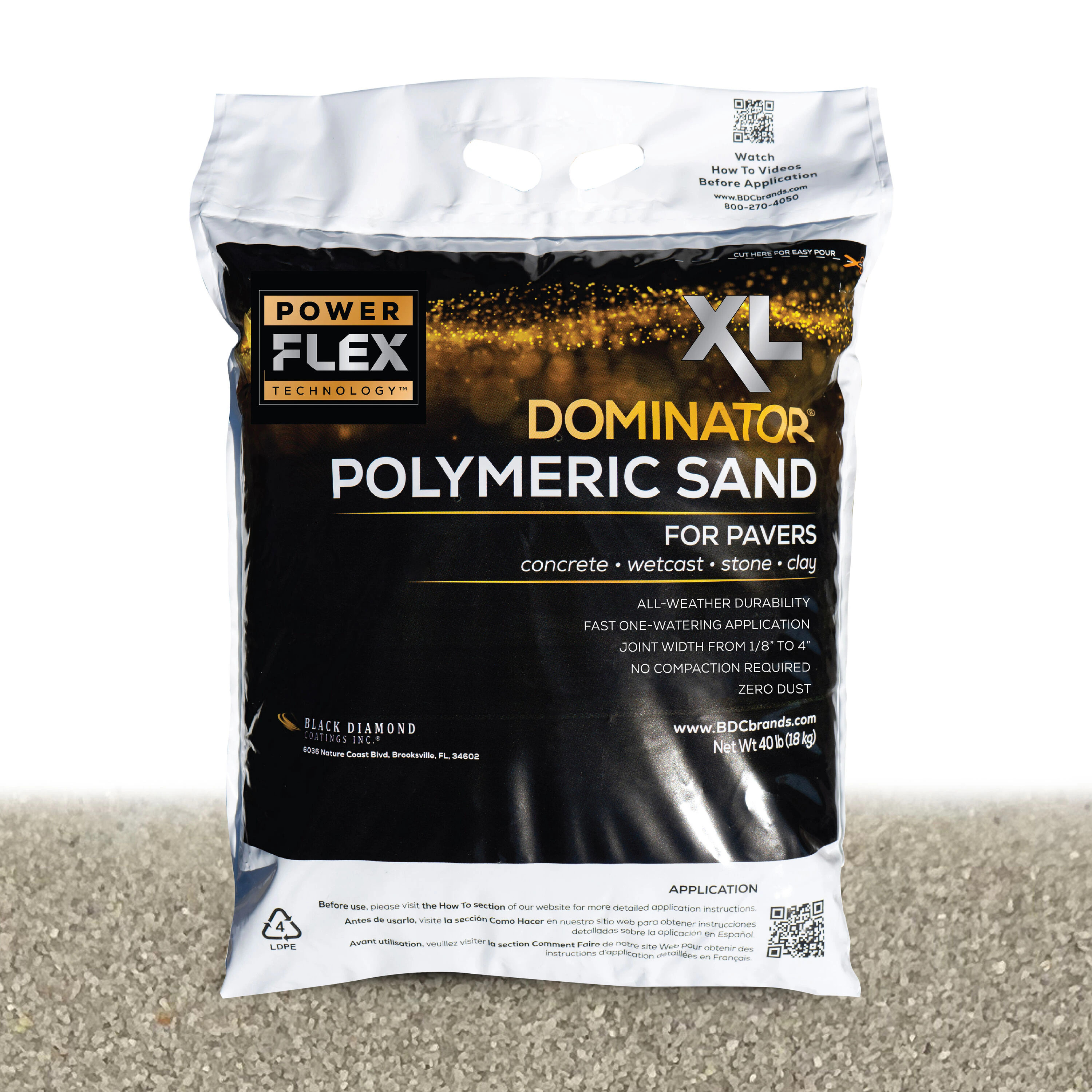 DOMINATOR 40 Pound(s) Natural Ivory Paver Polymeric Sand in White | DPSXL40NI | Lowe's