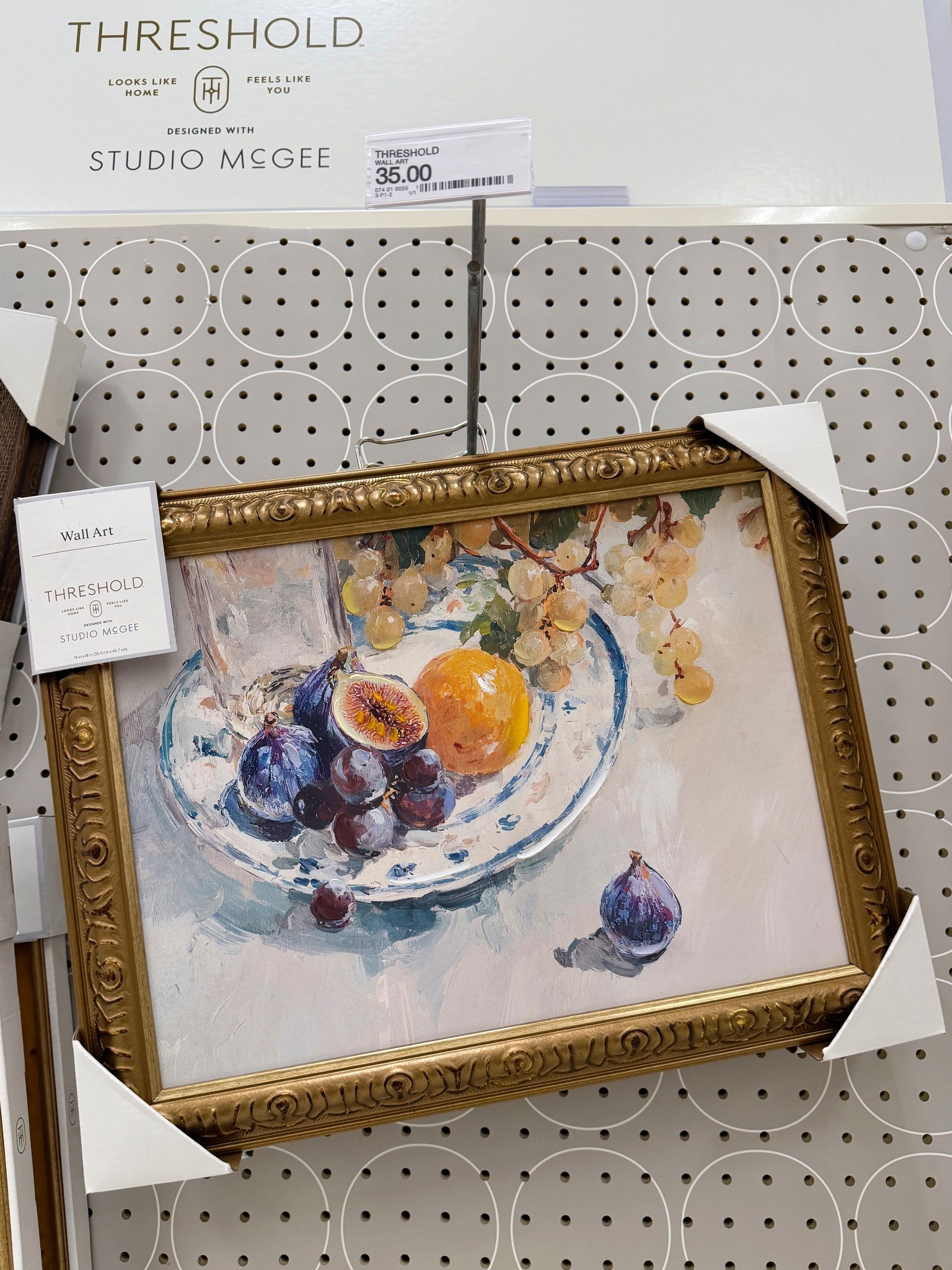 A charming little art moment! 🖼️ This  painting is such a lovely new Target find. 🎯 The soft gold-toned still life and cozy tablescape scene give it a vintage-inspired feel that instantly warms up a space. 🍊Perfect for layering into a gallery wall, styling on a shelf, or adding a subtle touch of whimsy to a living room, hallway, or kitchen nook. Ready to hang and easy to style—one of those small details that makes a room feel thoughtfully collected! ☺️
#TargetFinds #WallArt #HomeDecor

#LTKGiftGuide #LTKHome #LTKFindsUnder50