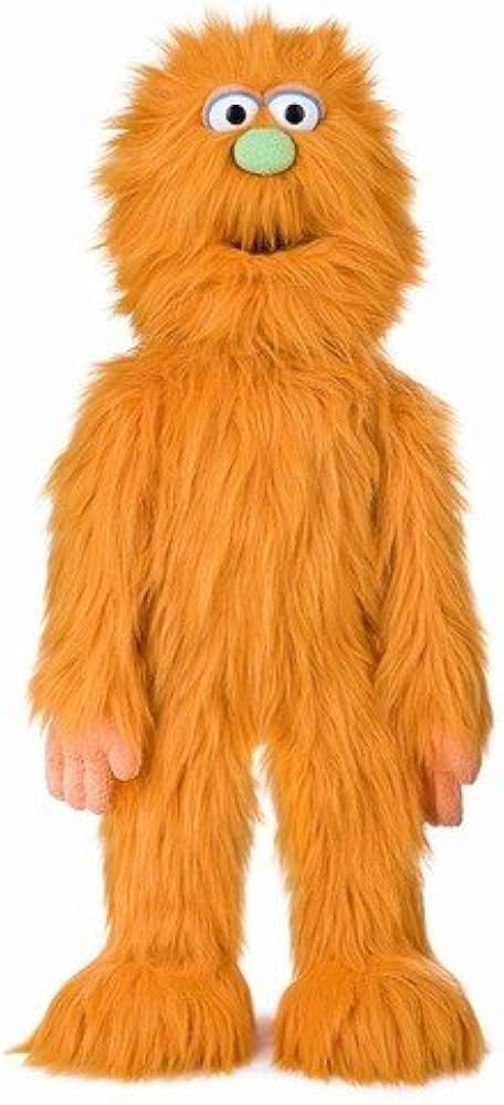 30" Orange Monster Puppet, Full Body Ventriloquist Style Puppet | Amazon (US)