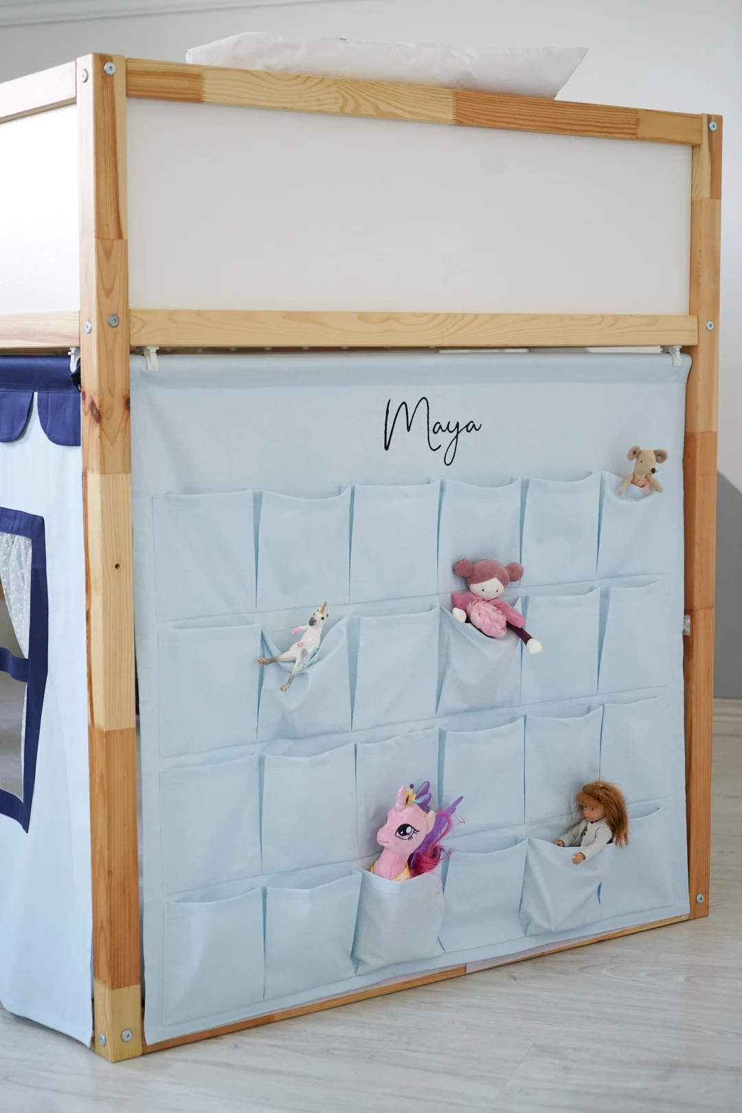 Bunk Bed Curtains, Ikea Kura Curtain With Pockets, Kura Bed Curtains, Ikea Bed Curtain, Ikea Kura... | Etsy (US)