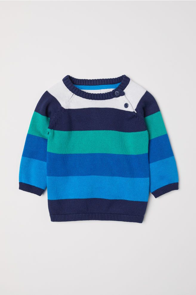 Fine-knit Cotton Sweater | H&M (US)