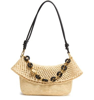 Mittelgroße Ola Hobo aus Raffia und Kalbsleder - LOEWE | 24S (APAC/EU)