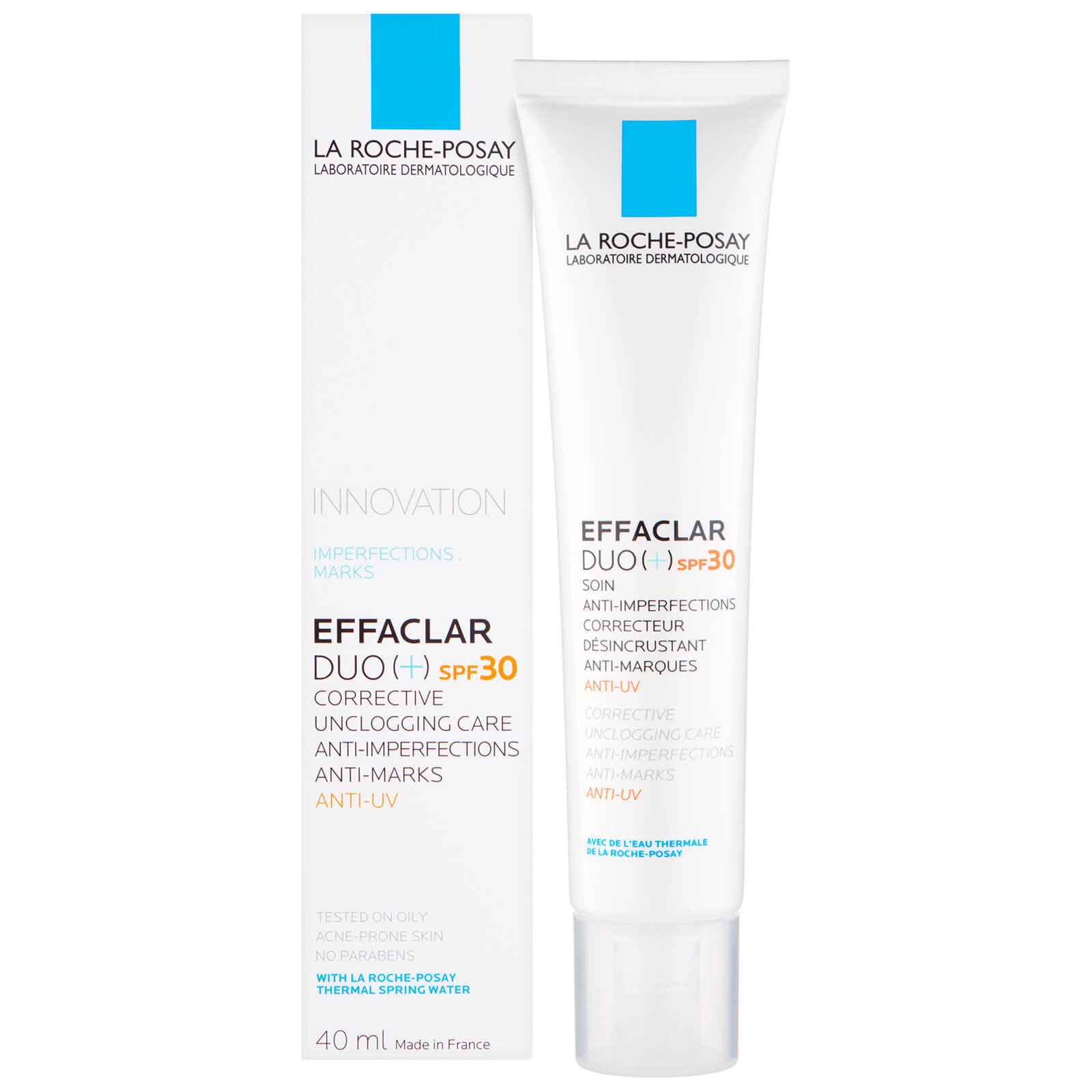 La Roche-Posay Effaclar Duo+ SPF30 with Niacinamide 40ml | Look Fantastic (UK)