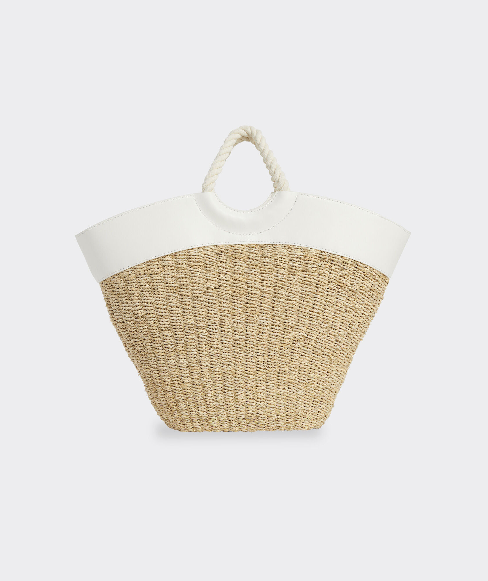 Rope Handle Basket Bag | vineyard vines