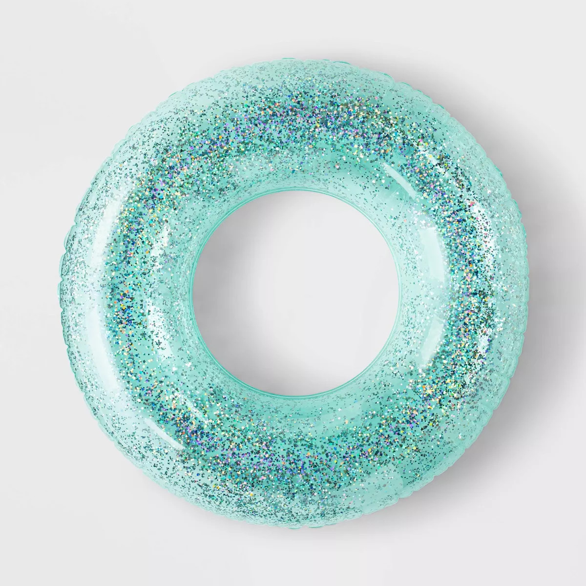 36" Inflatable Glitter Swim Tube - Sun Squad™ | Target