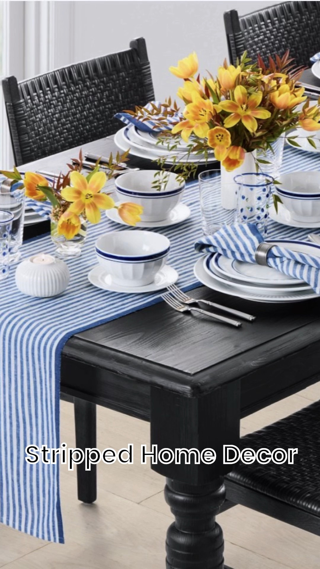 Stripes are a huge trend in Home Decor! These finds will allow you to add stripes to your home without completely redecorating! 

#LTKHome #LTKOver40 #LTKfoodie