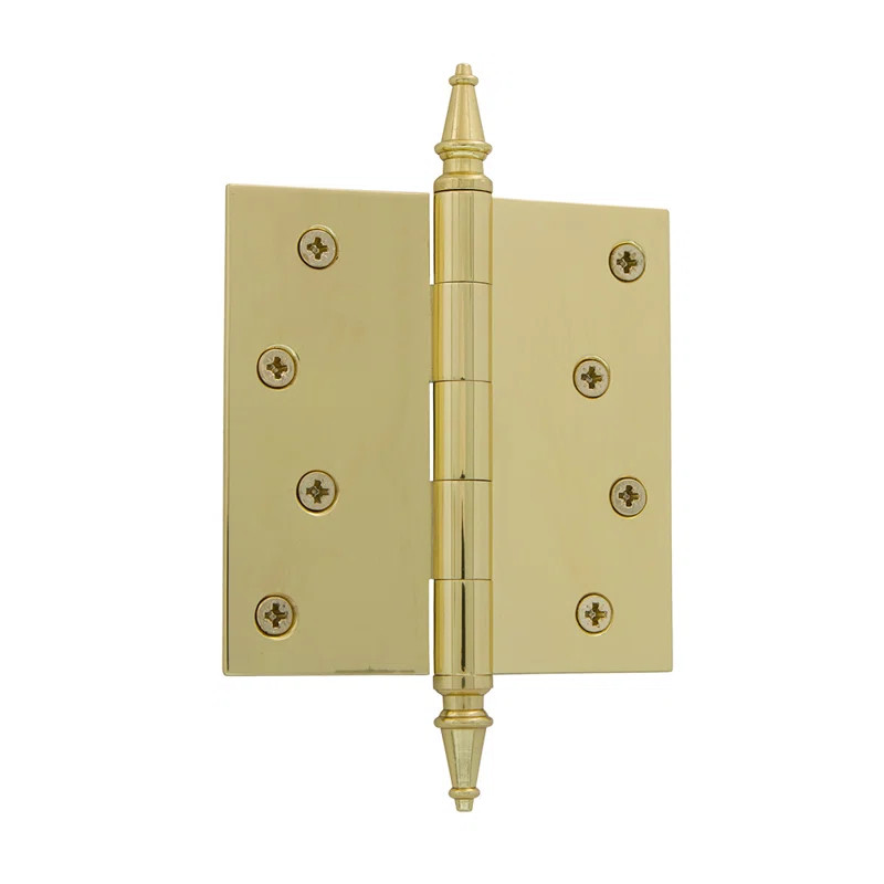 4" H x 4" W Butt Bearing Single Door Hinge | Wayfair North America