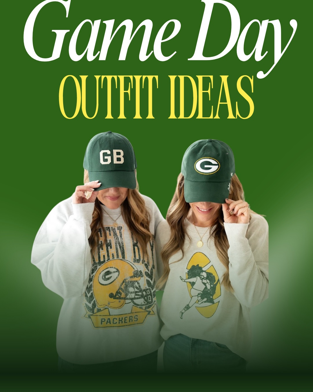game day outfit inspo 💚💛🏈 whether you're heading to the stadium or watching from home, these green bay packers looks are ready for kickoff! Which is your favorite? #packers #gopackgo #footballoutfits #gamedayoutfits #greenbaypackers

#LTKootd #LTKgrwm #LTKmomlife