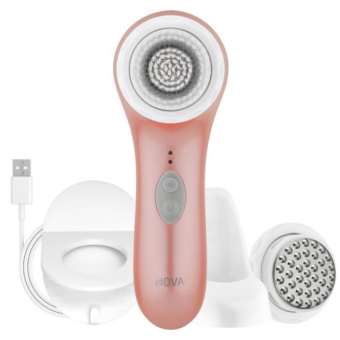 Spa Sciences Nova Sonic Cleansing Brush with Patented Antimicrobial Brush Bristles - Limited Edit... | Target