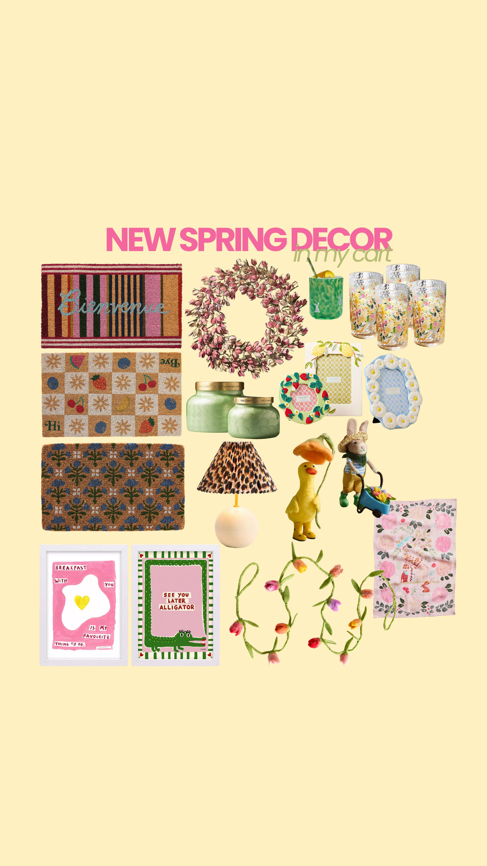 New Anthropologie Spring Home + Kitchen Decor!  

 #LTKSeasonal #LTKHome #LTKFamily