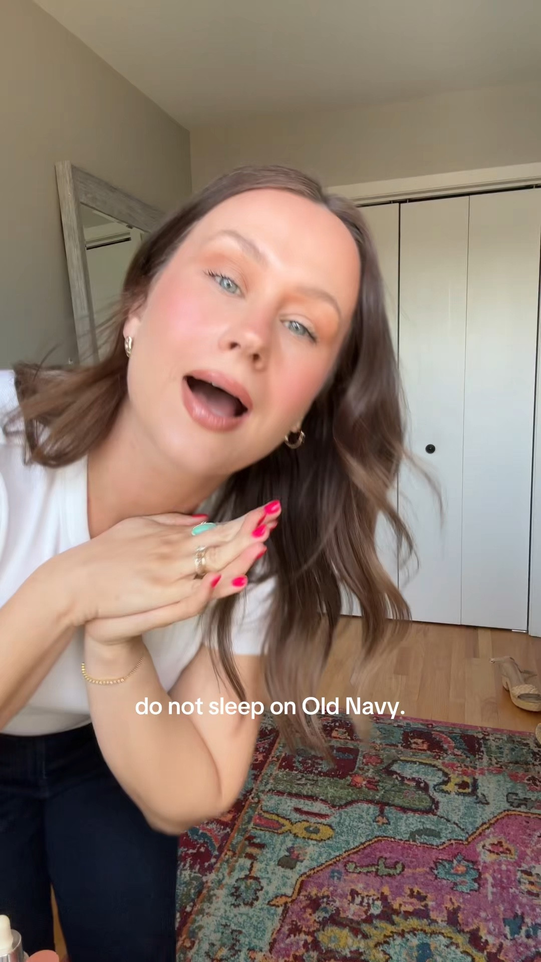 Everything at old navy is so cute and on sale right now!! #momoutfit #springfashion #jeanshorts #springoutfits 

#LTKSaleAlert #LTKSeasonal #LTKmomlife