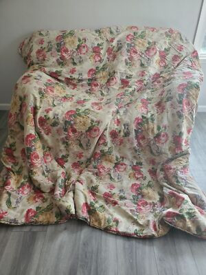 Ralph Lauren Surrey Garden King Size Comforter Floral Cotton Vintage | eBay US
