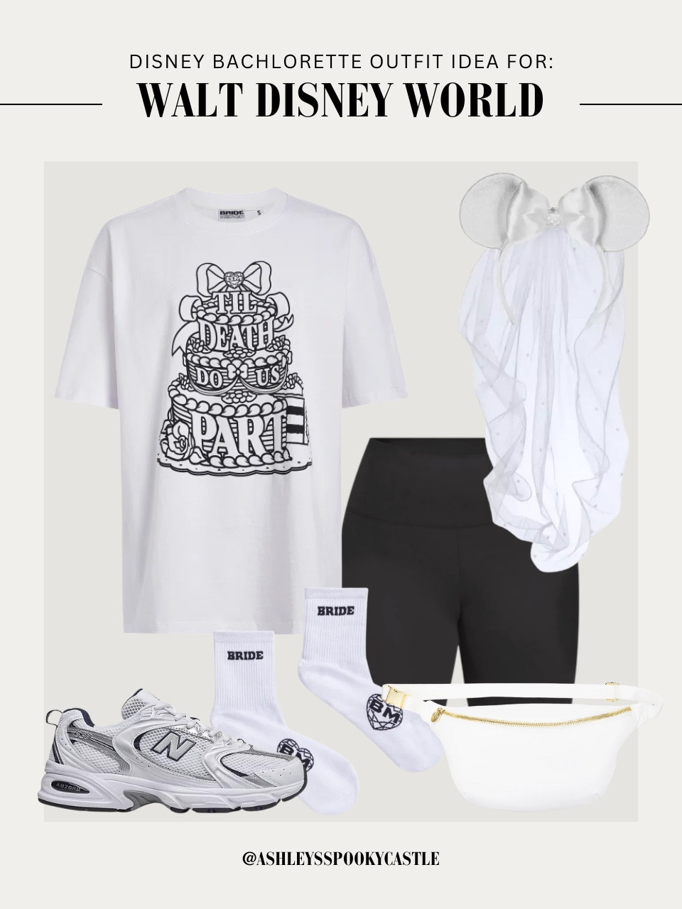 Disney bride outfit idea for your bachelorette trip

#LTKWedding #LTKStyleTip #LTKActive