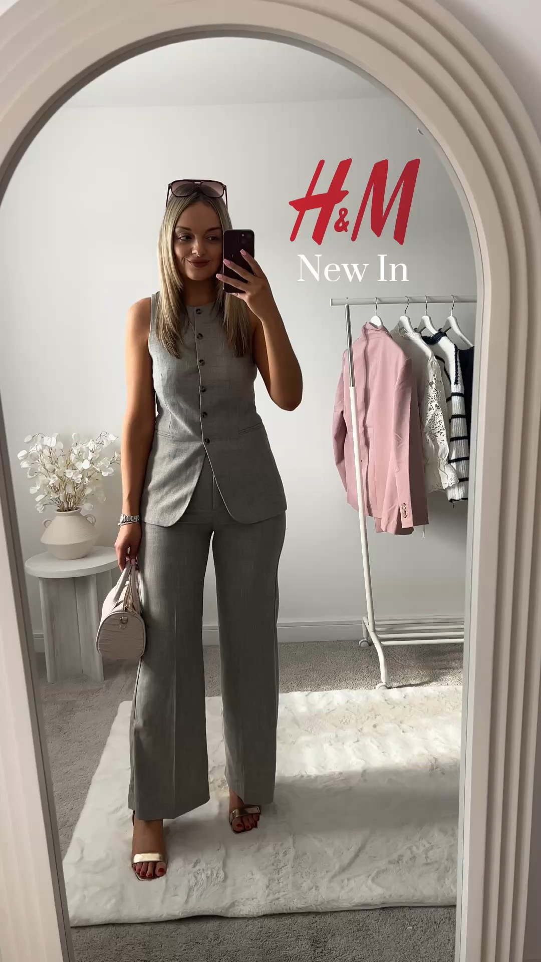 H&M New In 🤍✨
Obsessed with this waistcoat co-ord from @hm it’s perfect for an evening out, but also so easy to style for work. You can even switch it up and wear the waistcoat with jeans and trainers for a more casual vibe so versatile 🤍

waistcoat co-ord workwear springfashion 

#LTKuk #LTKeurope #LTKspring